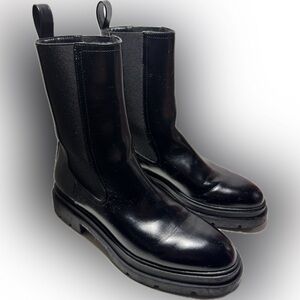 Zara Women's Black Ankle Boots